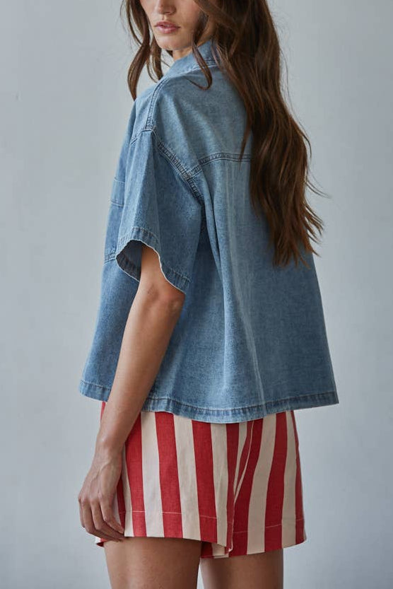 Capri Denim Shirt