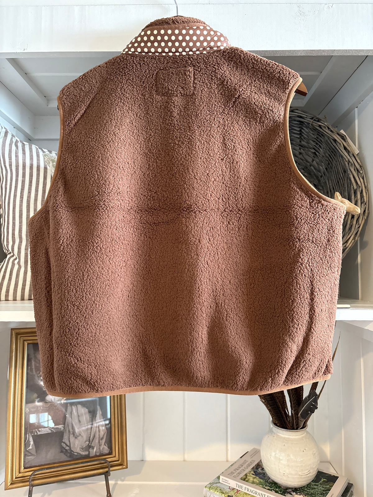 THE GREAT The Plush Crosswind Vest