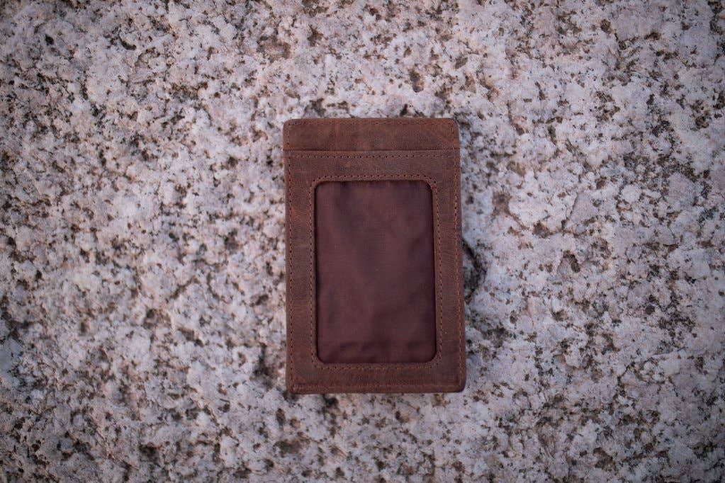 Kodiak Leather Money Clip back mens wallet gift at BoltRanchStore