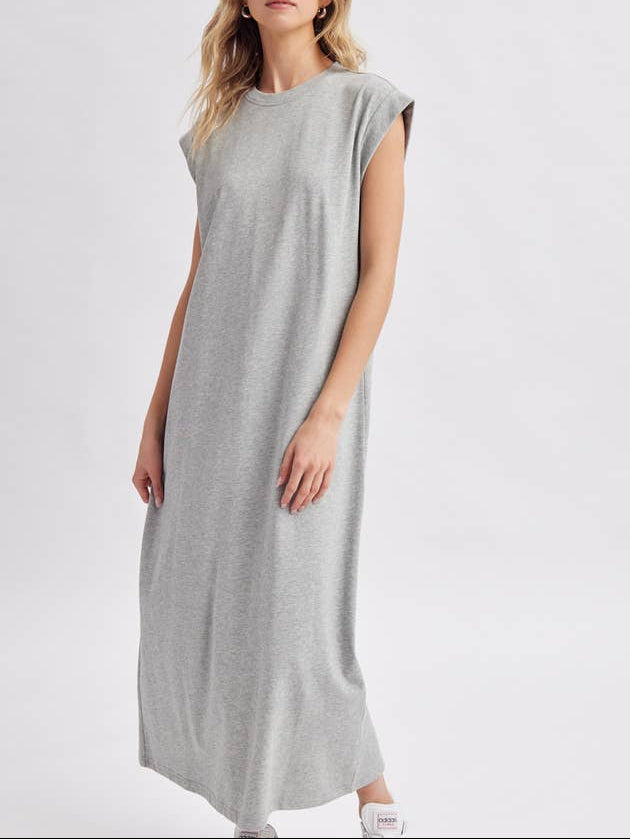 Alicia Cap Sleeve Knit Midi Dress