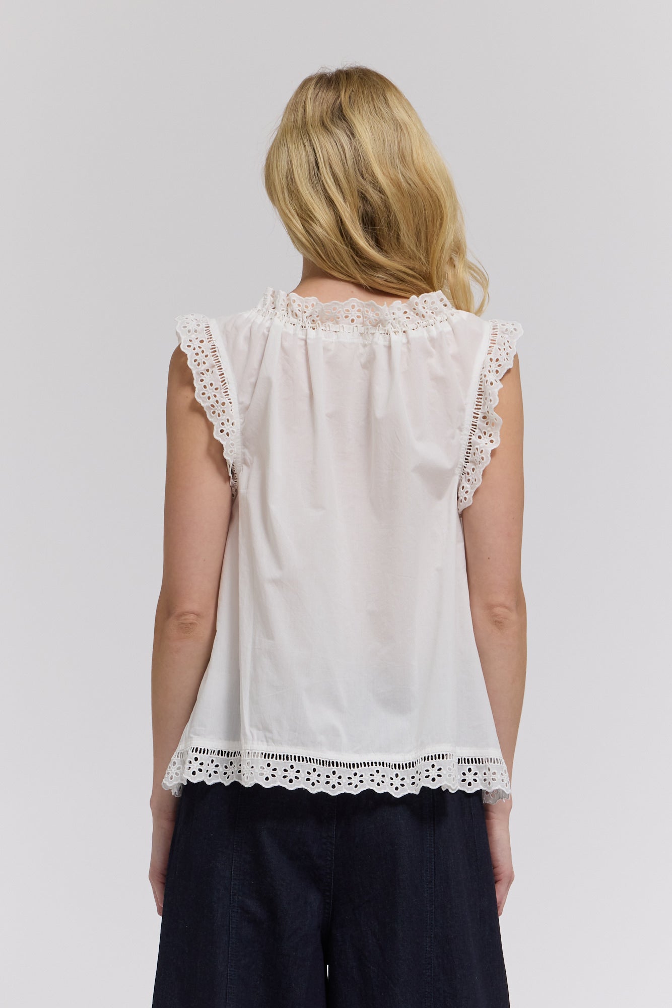 Lace Trim Swing Tank