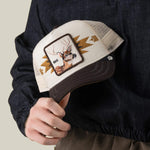 Goorin Bros Canyon Bae cream and chocolate brown colorway that pairs with denim and boots womens western boutique