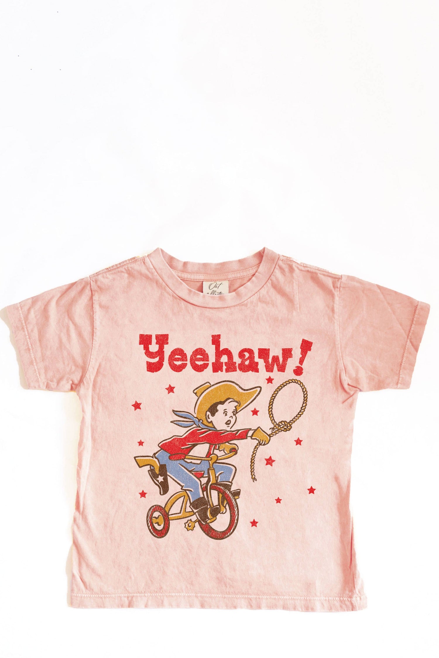 YEEHAW! Toddler Washed Graphic Top