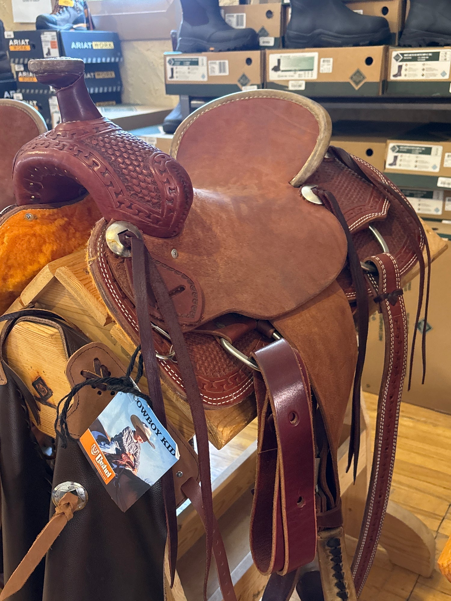 Cashel Cowboy Kid Ranch Saddle