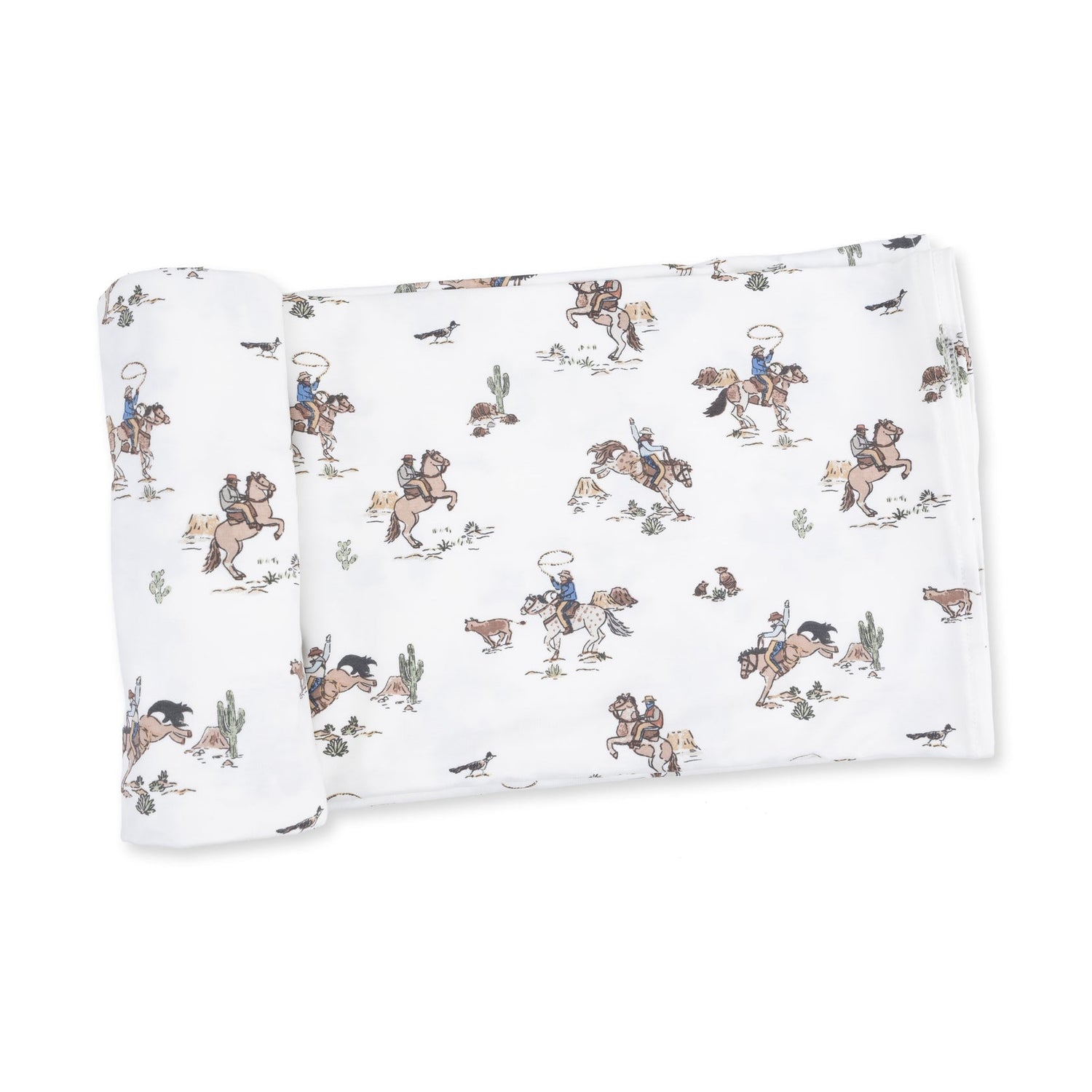 Swaddle Blanke Horse Wrangler