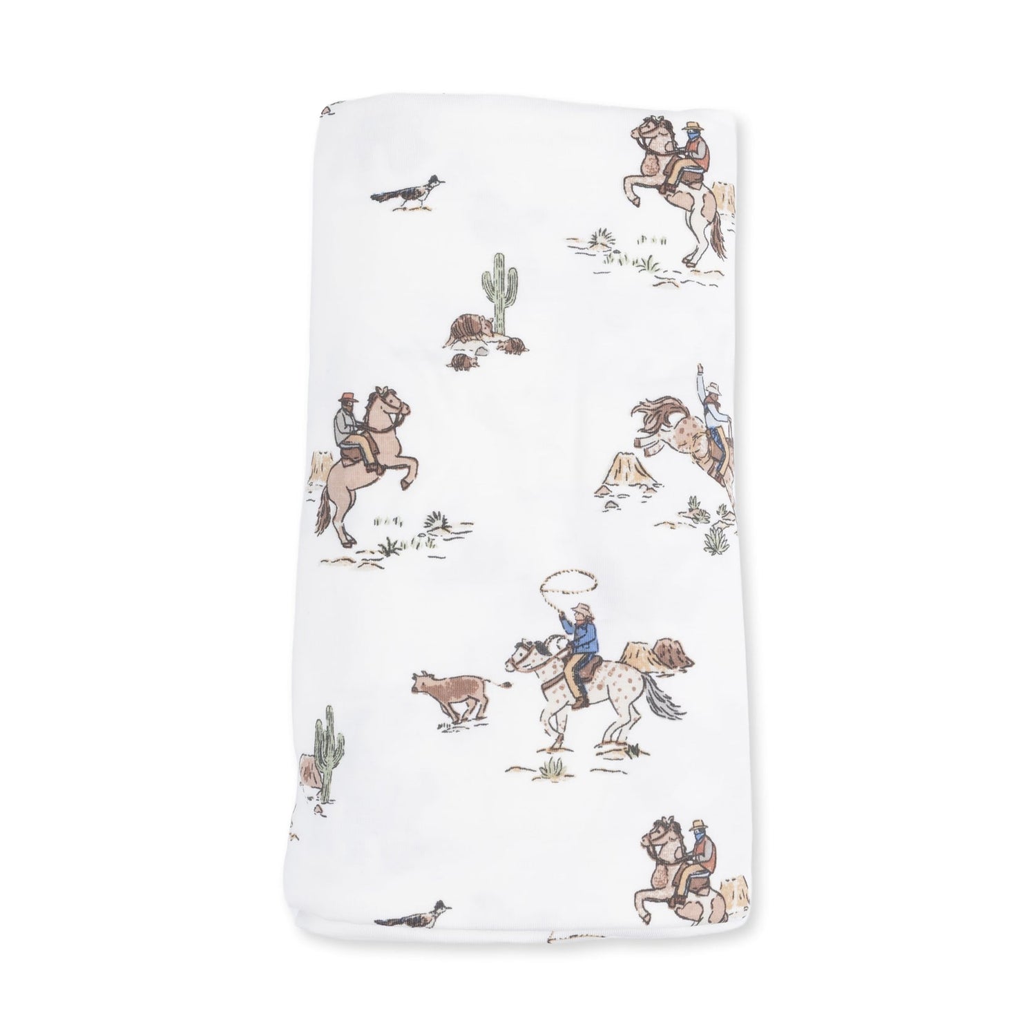 Swaddle Blanke Horse Wrangler