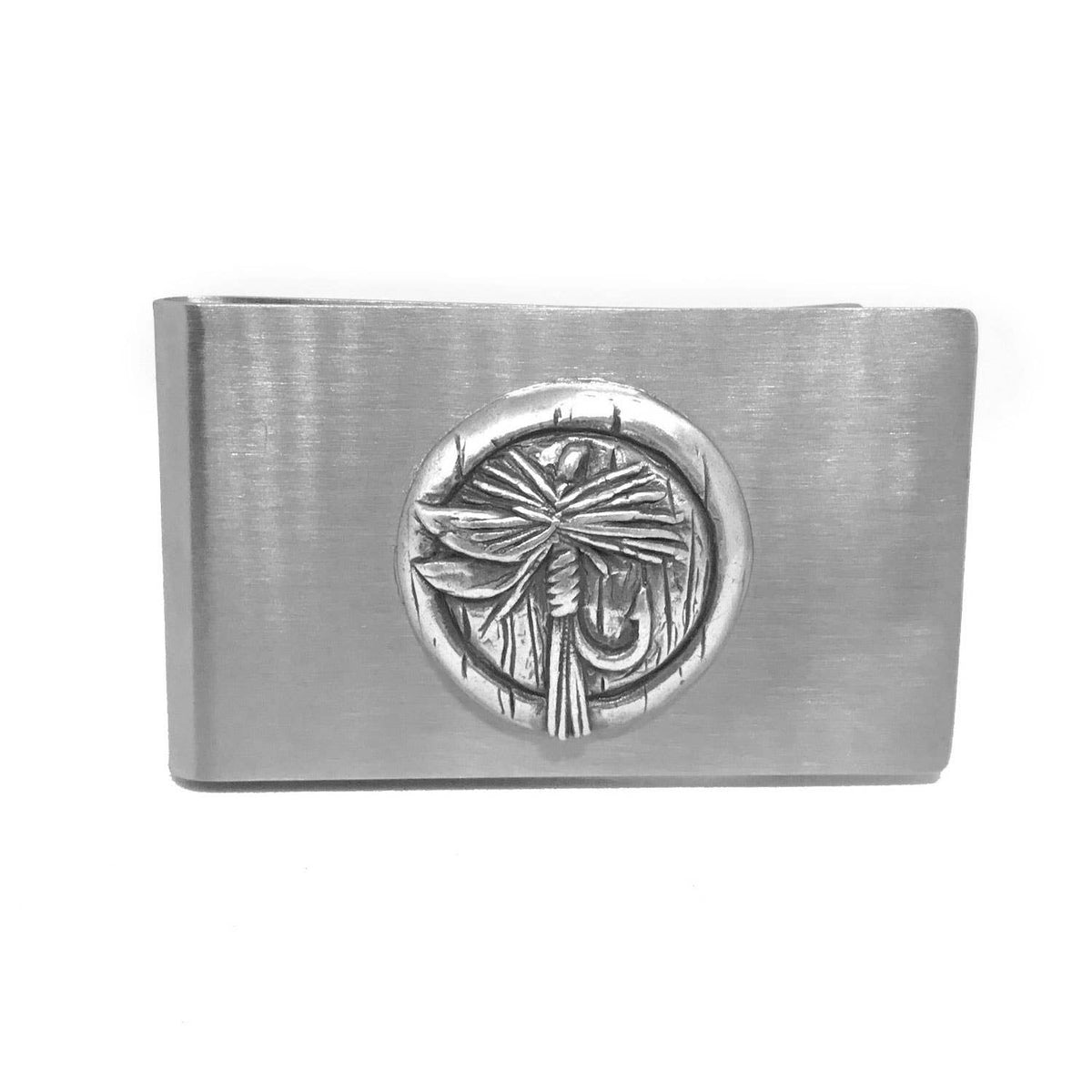 Fly Fishing Lure Money Clip stainless steel western fashion money clip wallet gift for him Boltranchstore.com free shipping