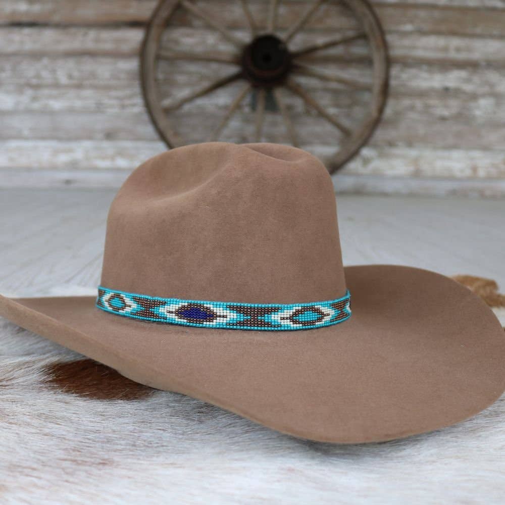 The Cove Western Beaded Hat Band