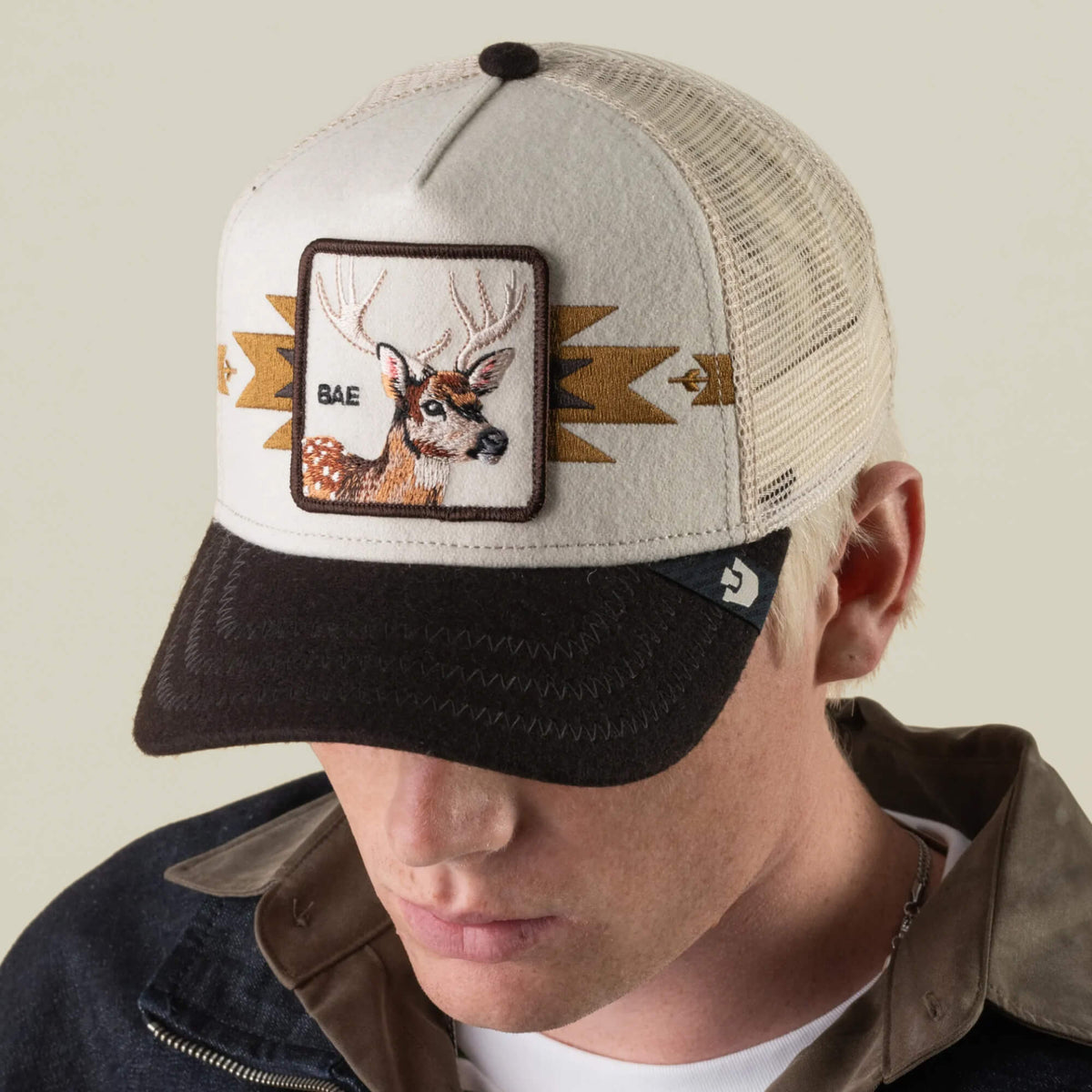 Goorin Bros Canyon Bae layering cap for rodeo days and western fashion in Kamas Utah
