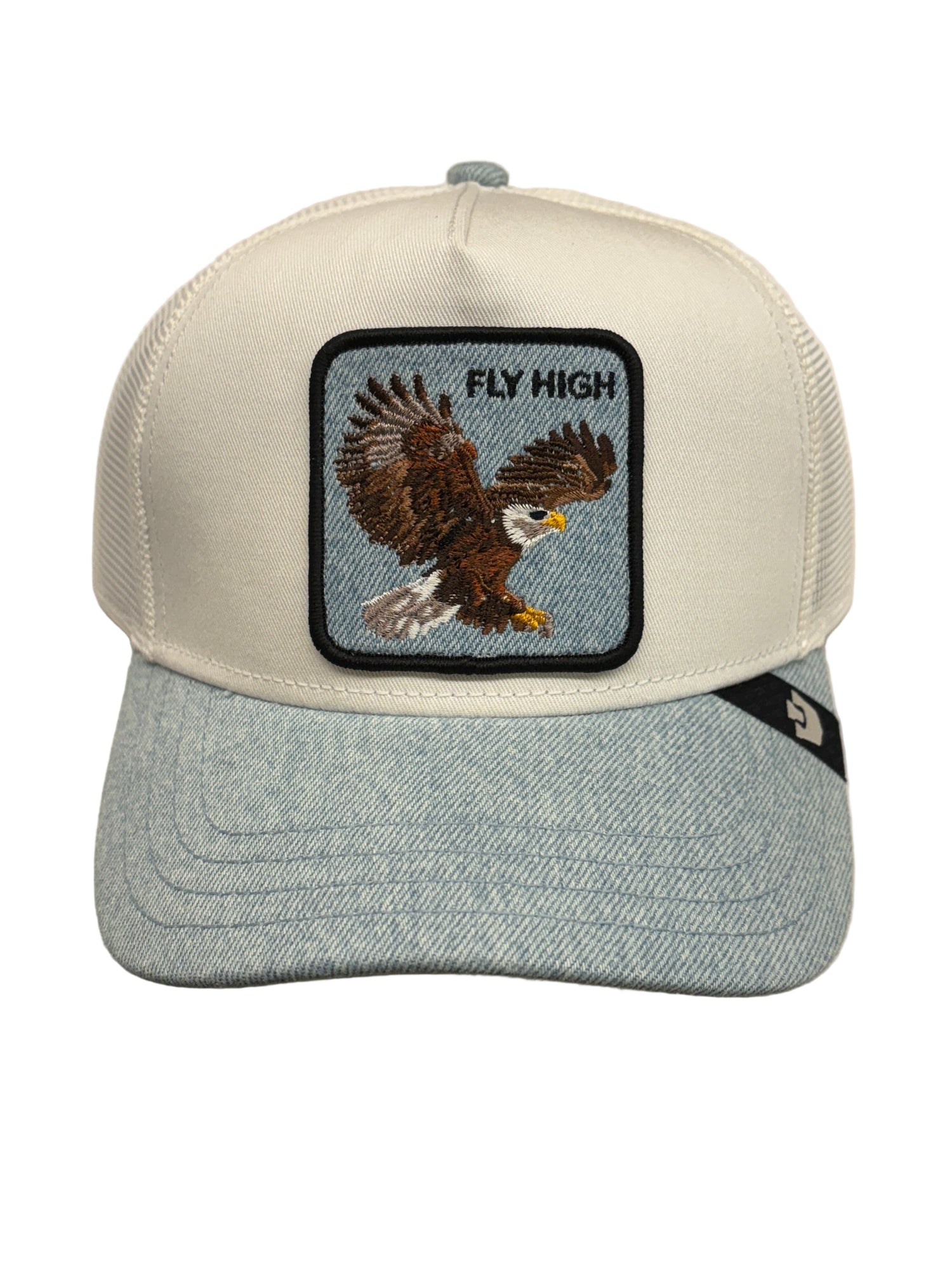 Goorin Bros Denim Fly High hat cap popular viral mens womens unisex baseball hat Boltranchstore.com eagle 