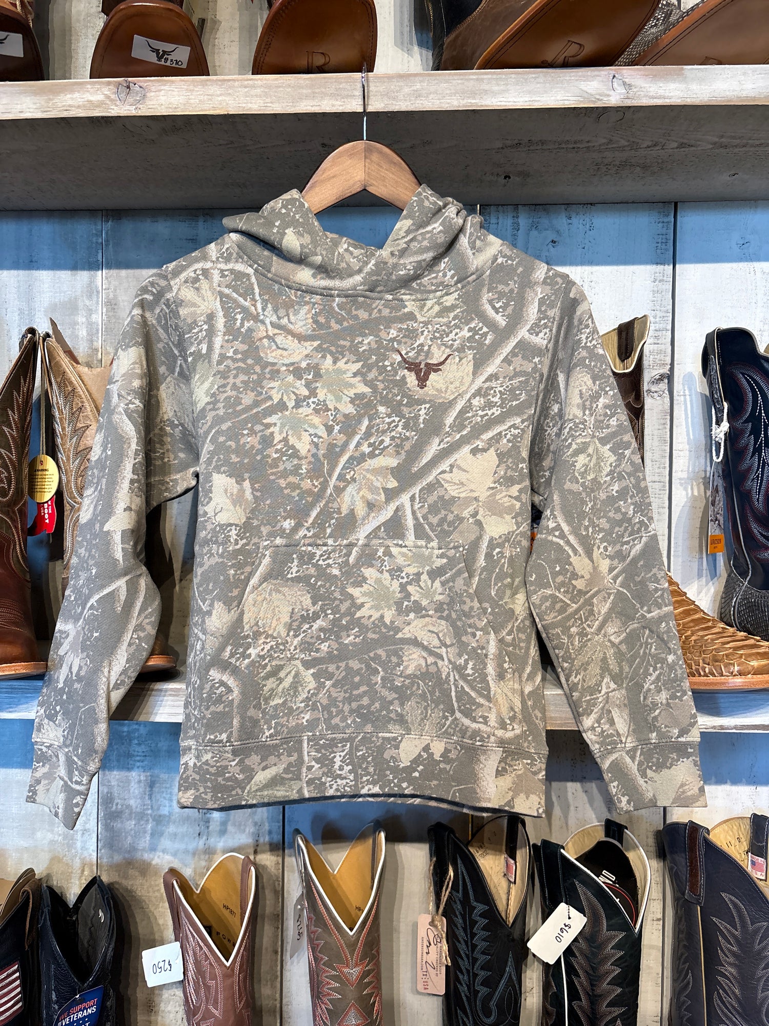 Bolt Ranch Rough Stock Youth Hoodie