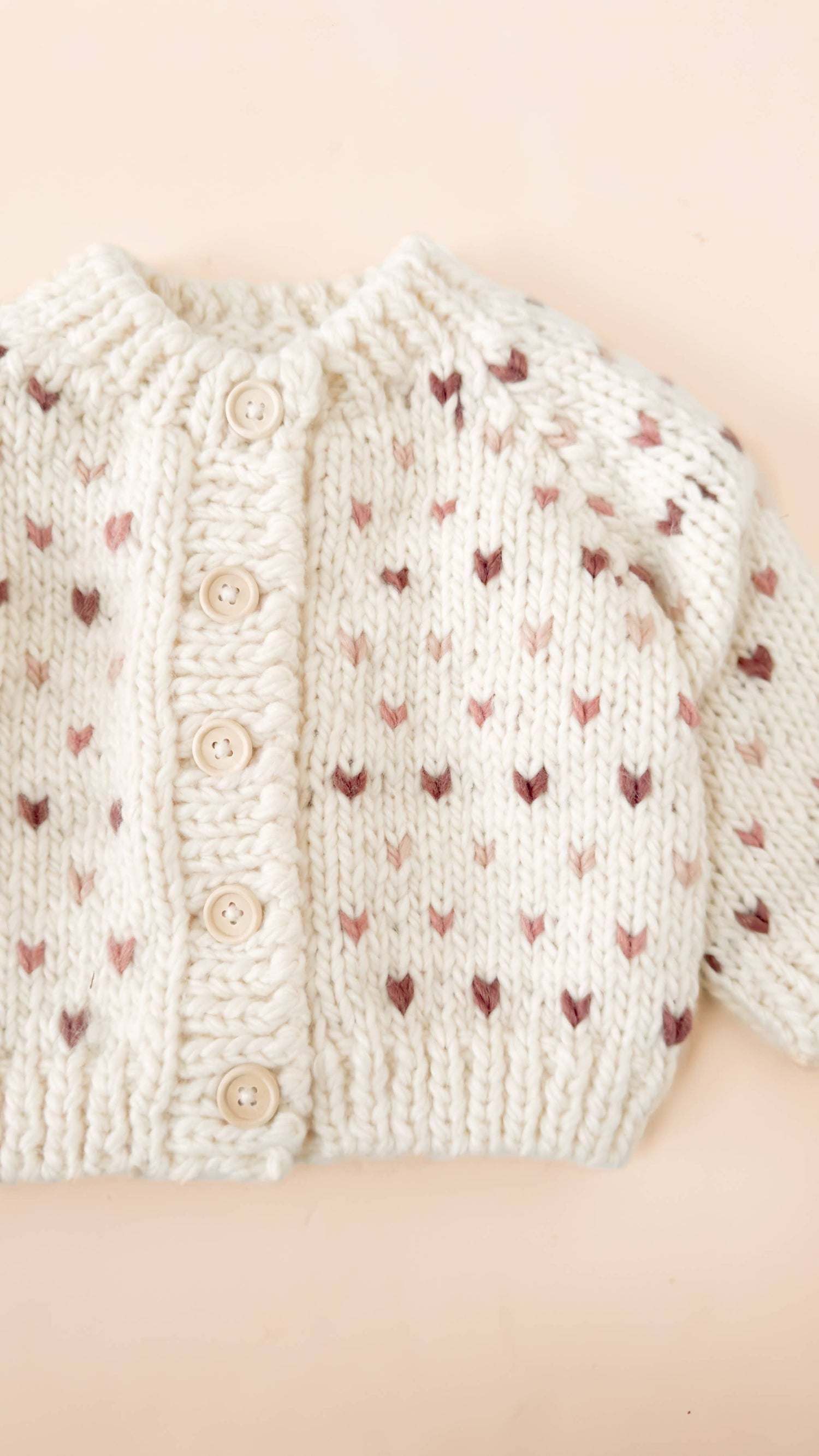 Sawyer Hearts Baby Infant Cardigan
