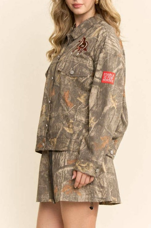 Rodeo Patch Camo Jacket