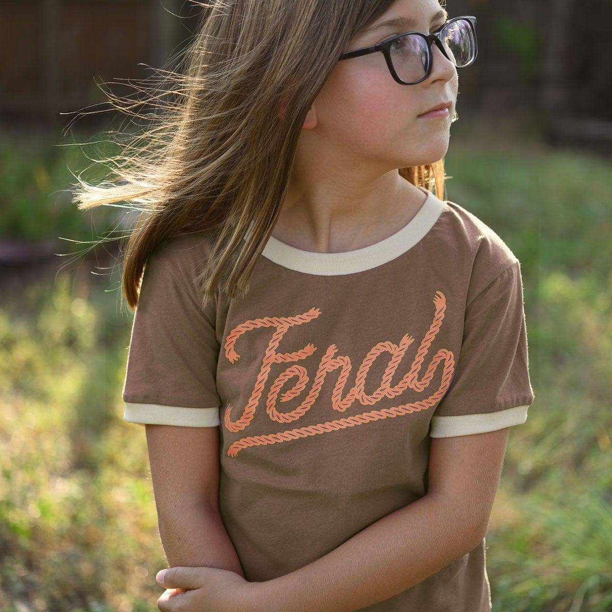Feral Toddler Vintage Ringer Tee