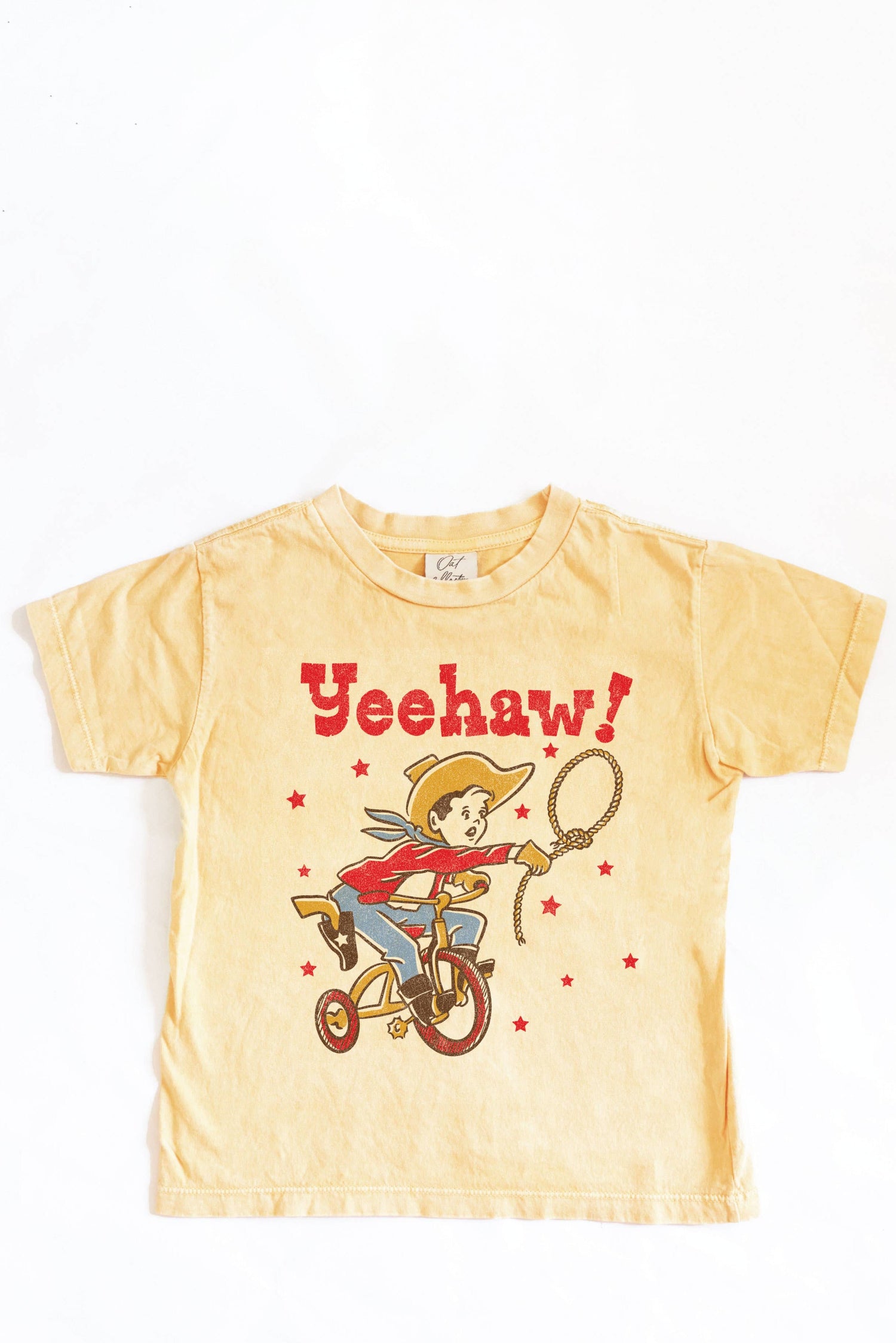 YEEHAW! Toddler Washed Graphic Top