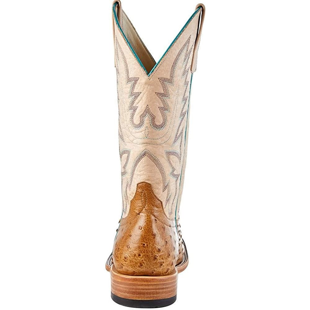 Macie Bean Antique Saddle Ostrich Boot