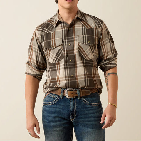Ariat Mens Retro Howell Fitted Snap Shirt