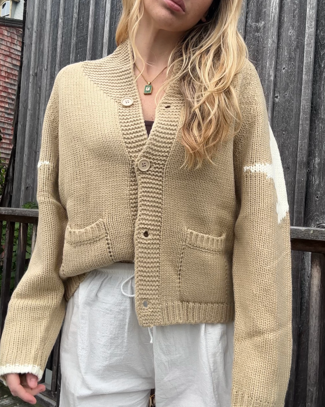 Vintage Cowboy Varsity Cardigan