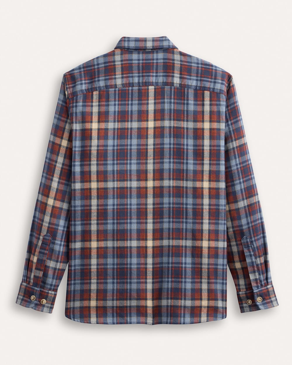 Pendleton Burnside Flannel Blue Red Plaid Shirt