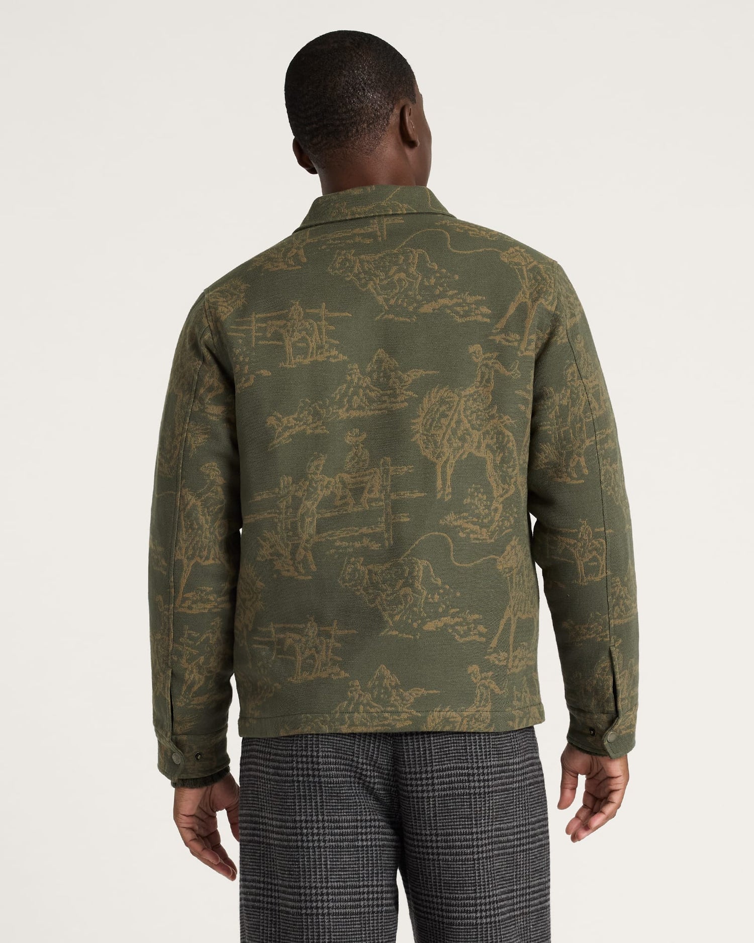 Pendleton Mens Quilted Chamois Work Jacket