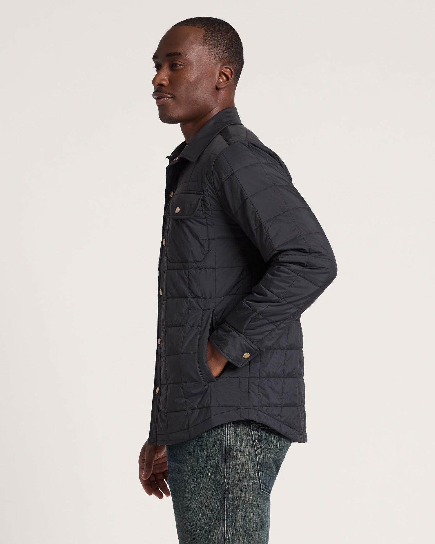 Pendleton Mens Arroyo Crinkle Quilted Shirt Jacket