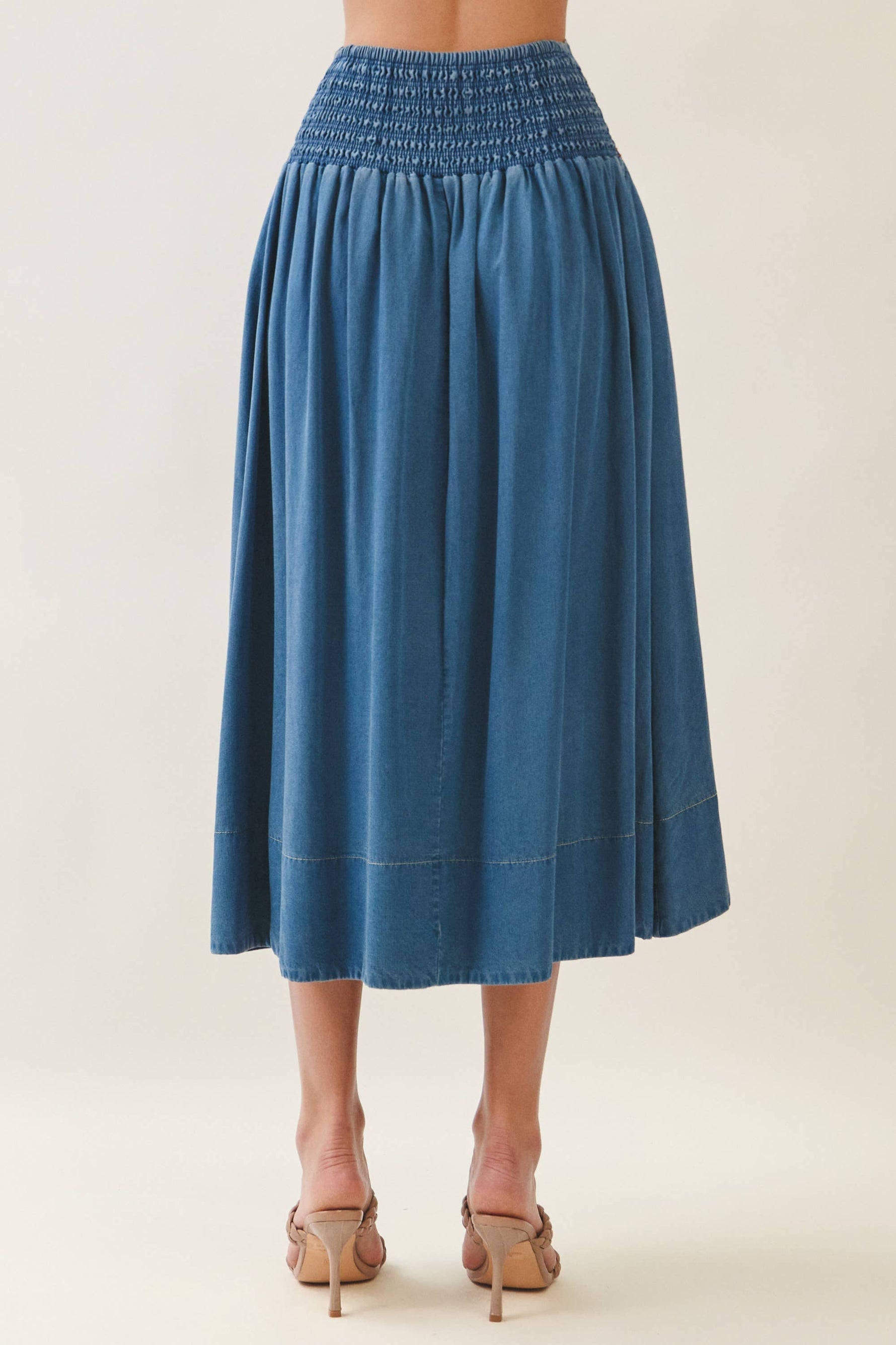 Utah womens fashion Waist Embroidered Detail Skirt C6059 Boltranchstore.com free shipping