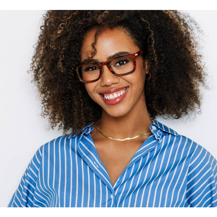 Tangerine Reading Blue Light Eyeglasses