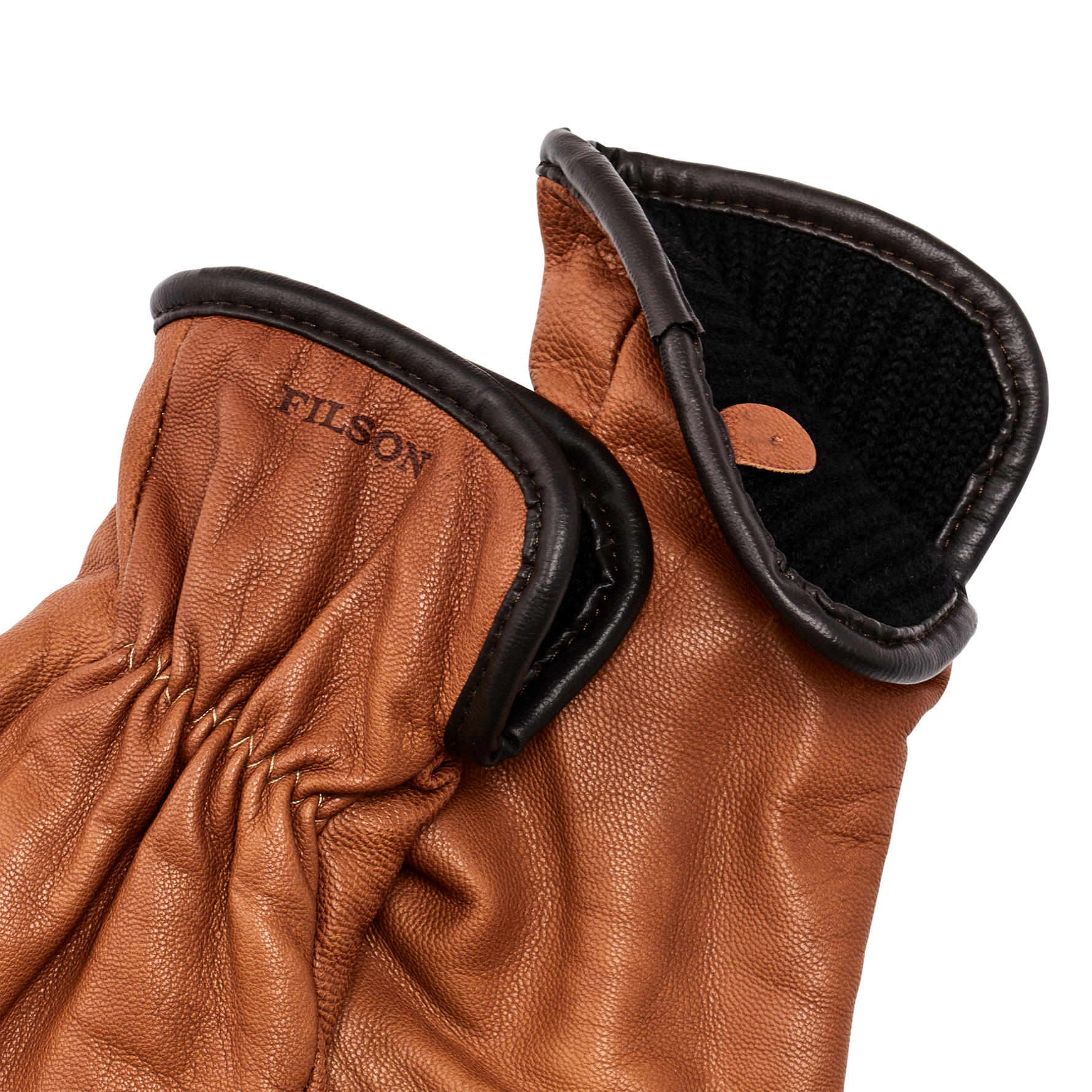 Utah western boutique rodeo ranch wear Original Lined Goatskin Gloves Saddle Brown SKU F2020491143 Boltranchstore.com free shipping