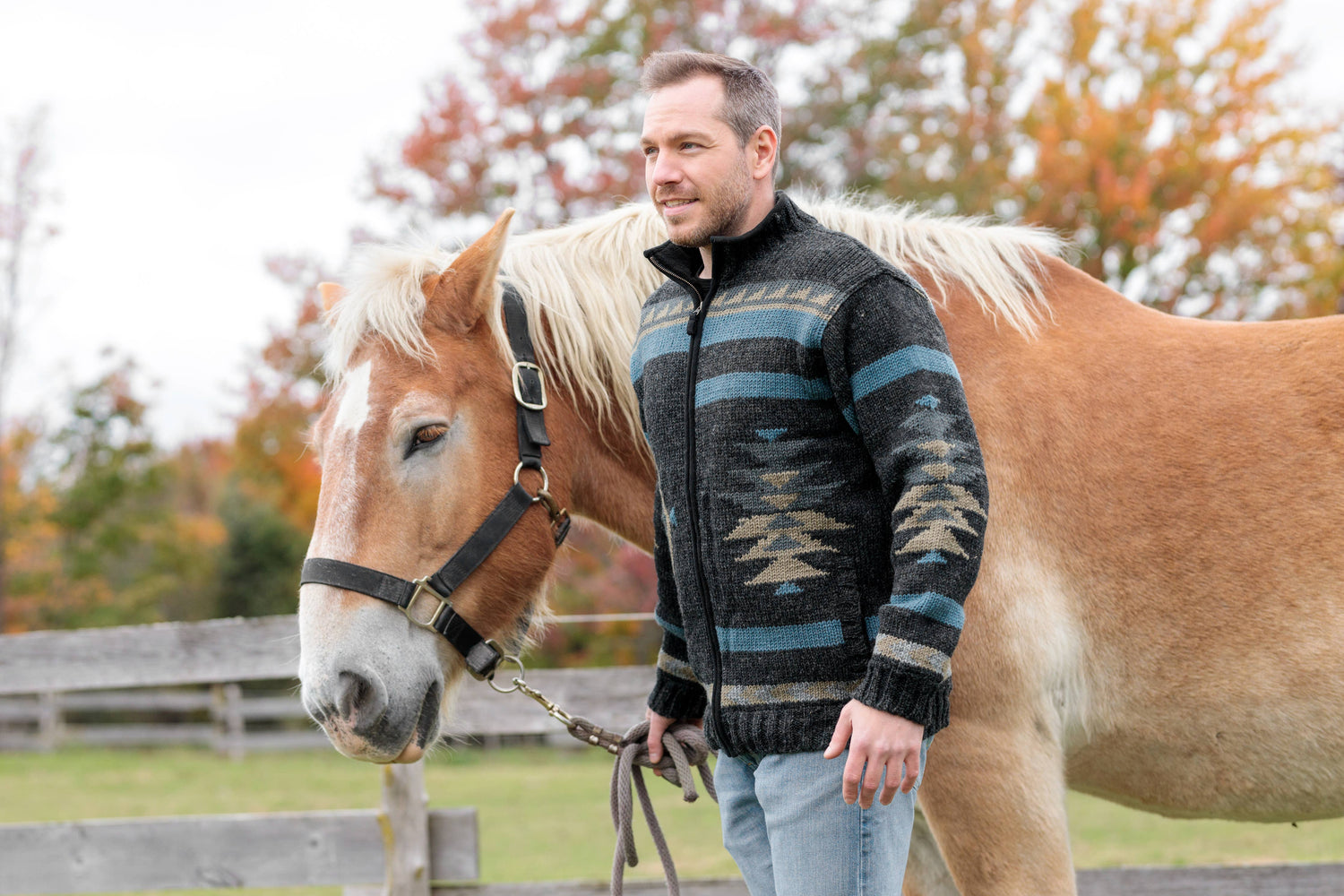 Durango Mens Western Knit Sweater