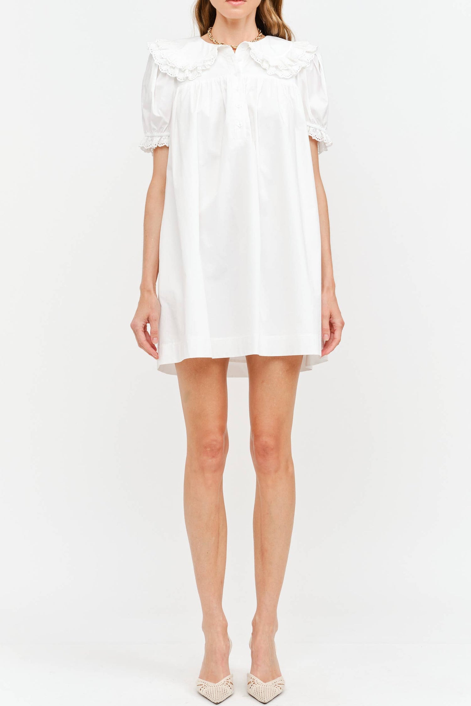 Skylar Mini Babydoll Dress