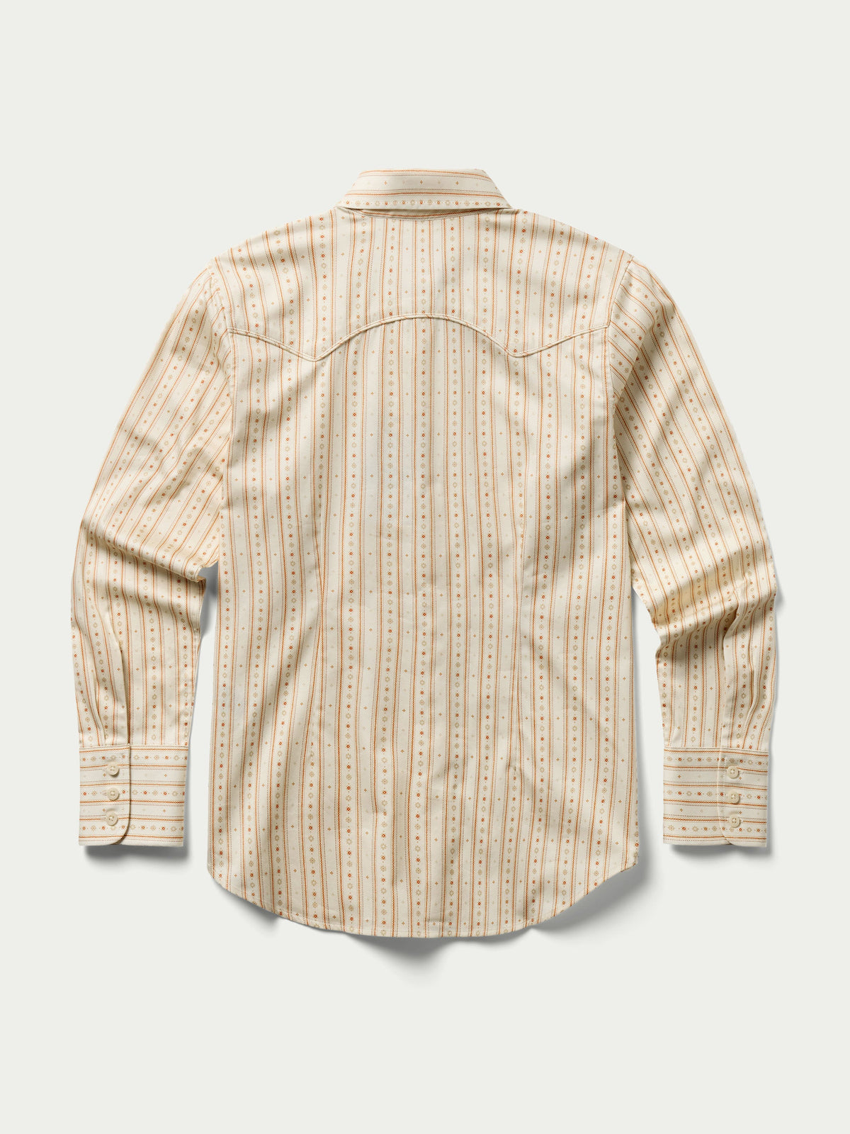 Schaefer Womens Printed Reata Shirt darted back and piped yoke for a fitted feminine shape western fashion