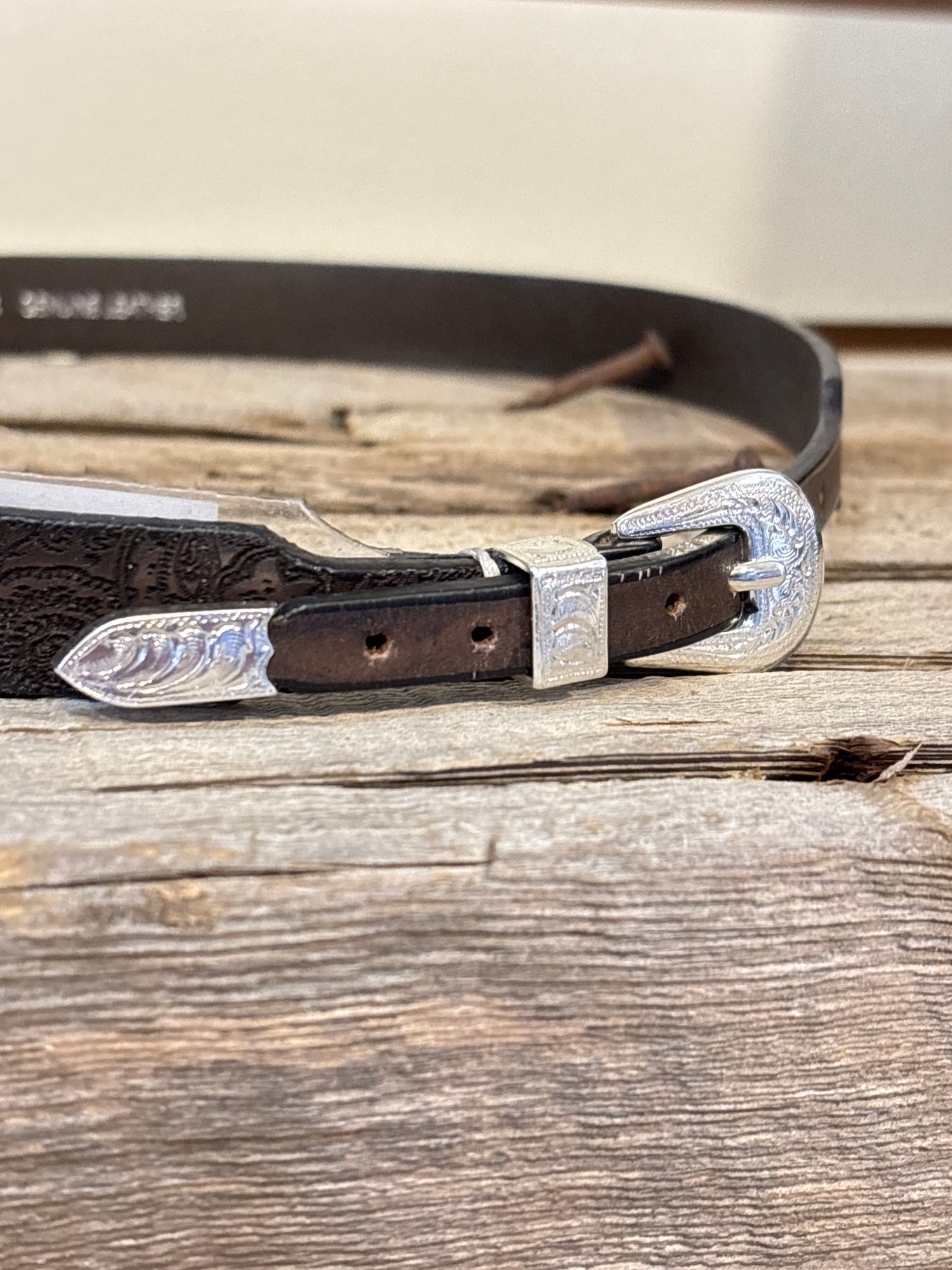 Twister Paisley Brown Hatband