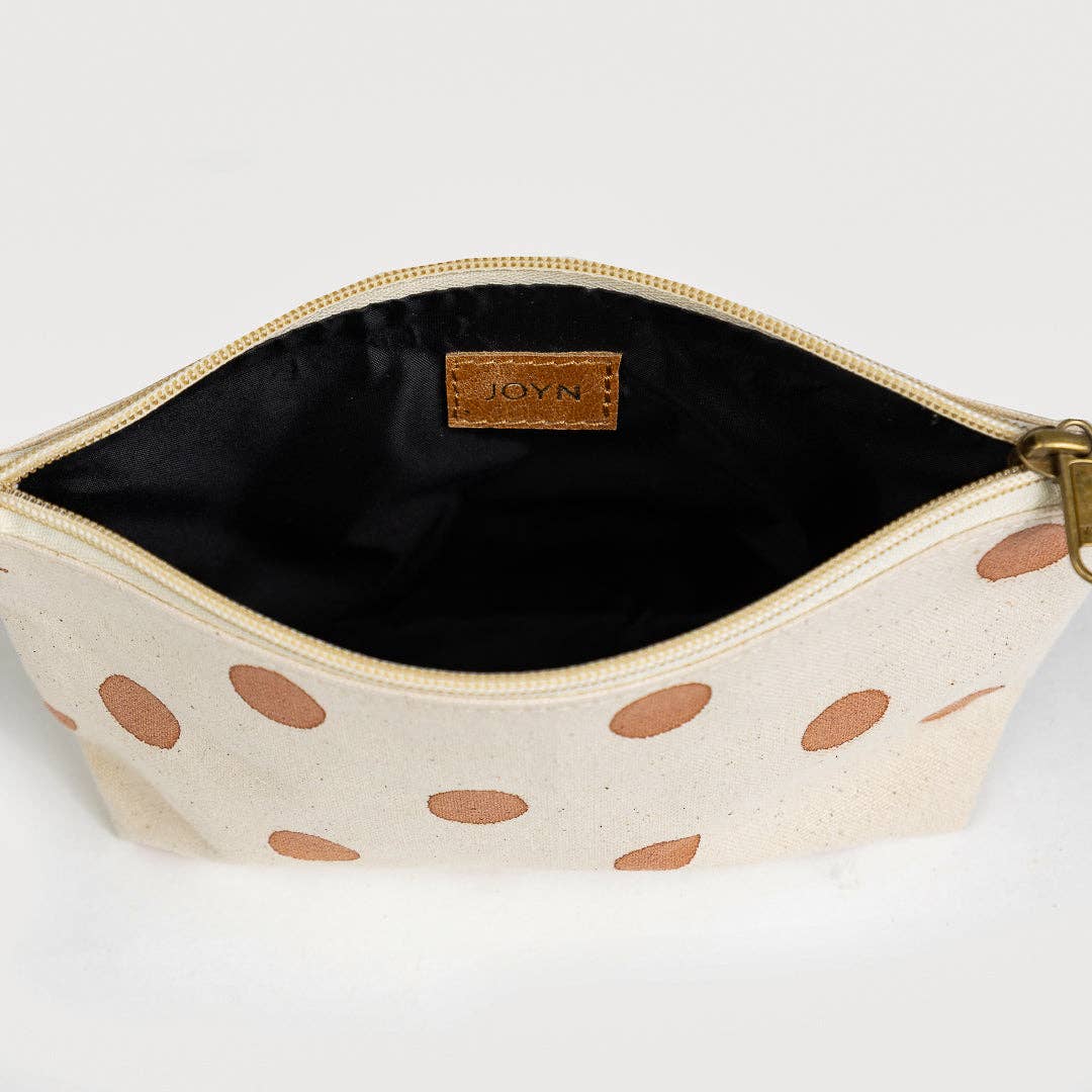 Small Waterproof Clay Dot Pouch