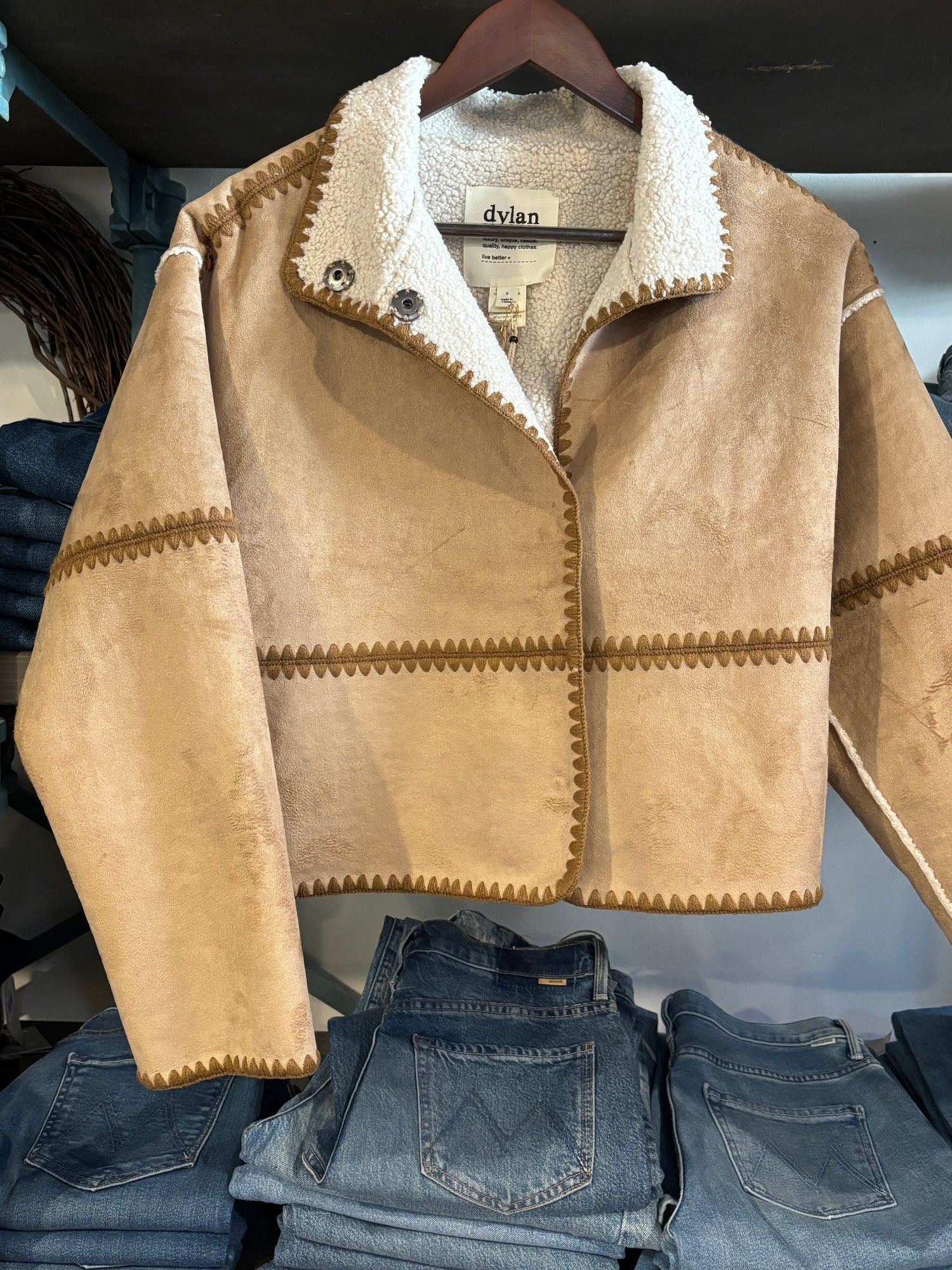 Dylan Casey Stitched Reversible Jacket