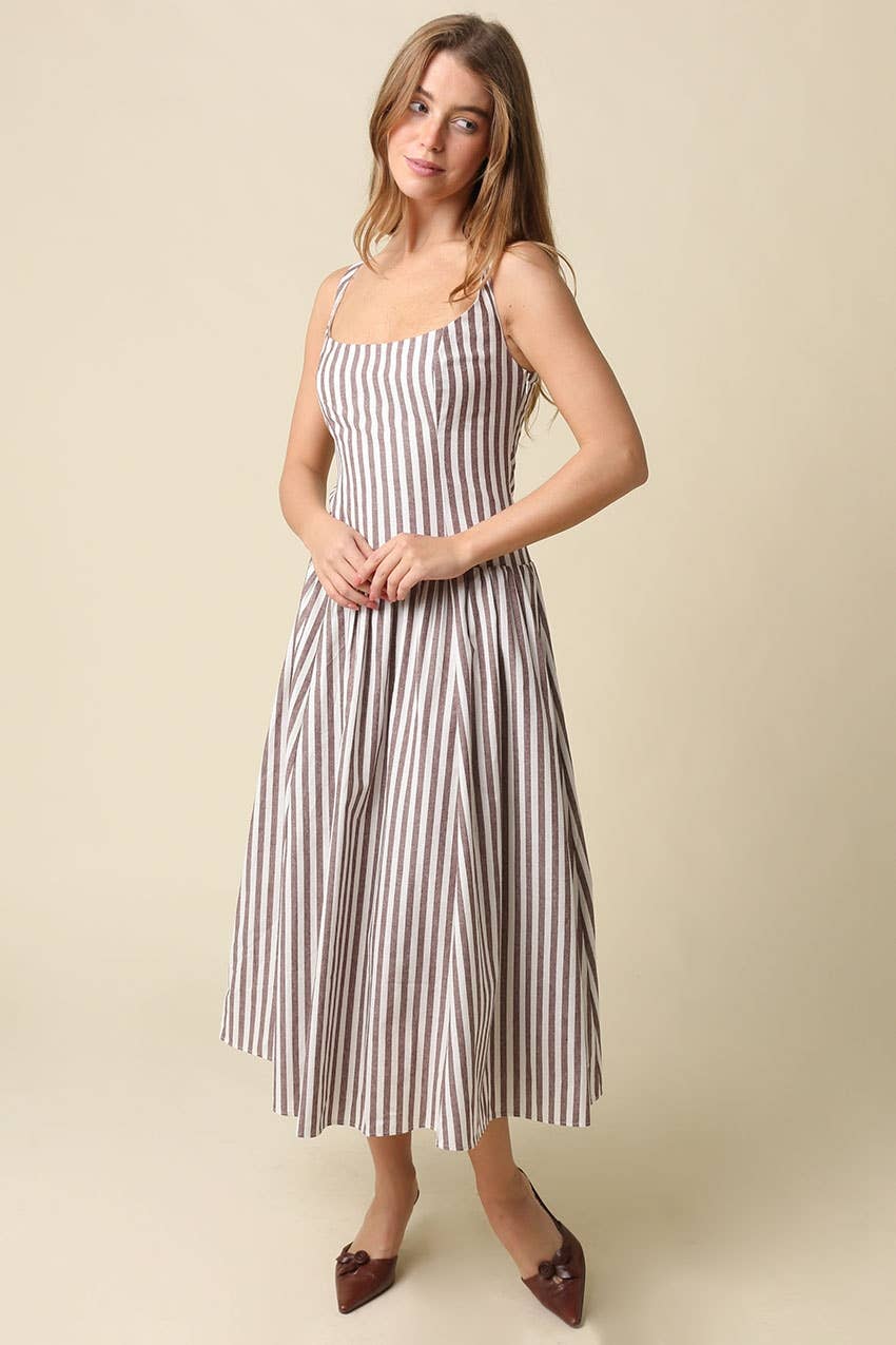 Janet Stripe Dress
