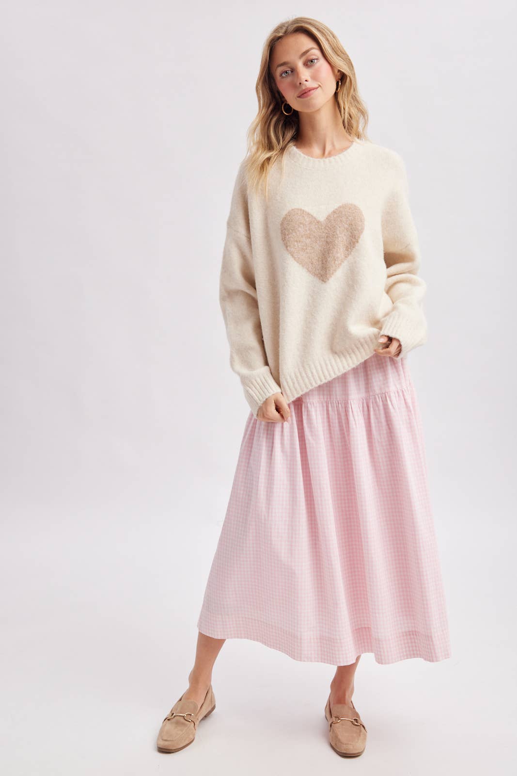 Georgia Gingham Tiered Skirt