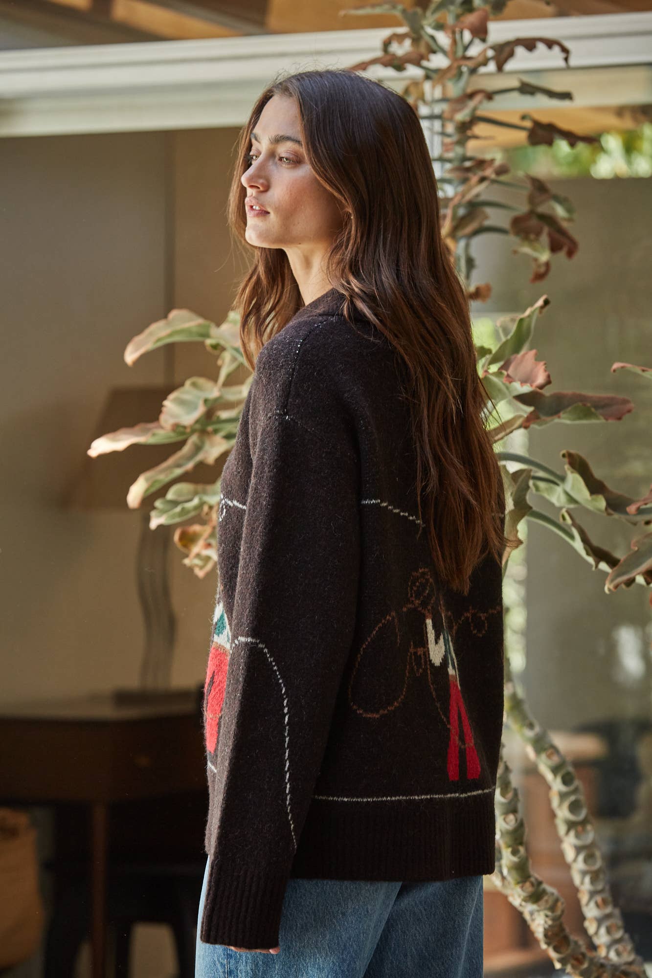 Collette Cowboy Knit Sweater