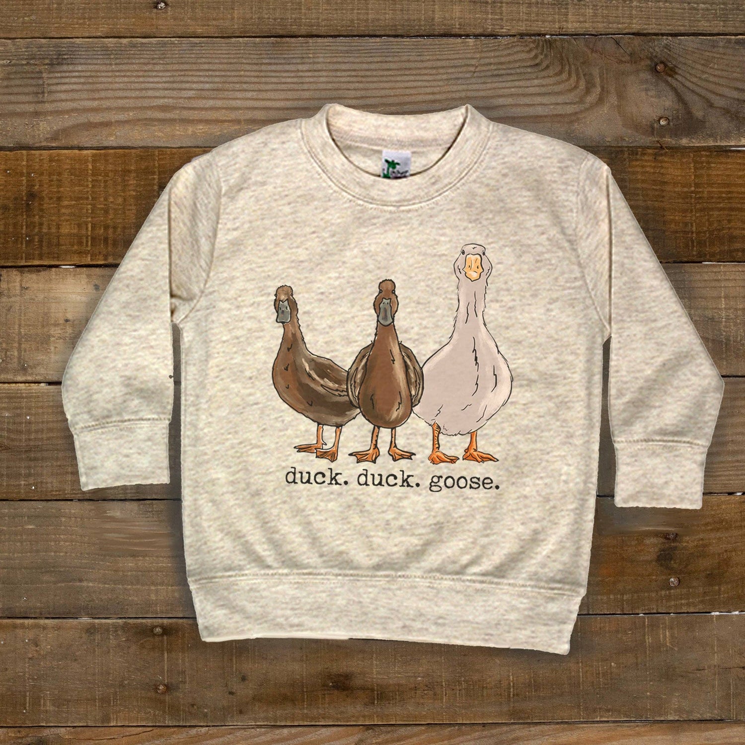 Duck Duck Goose Toddler and Kids Crewneck