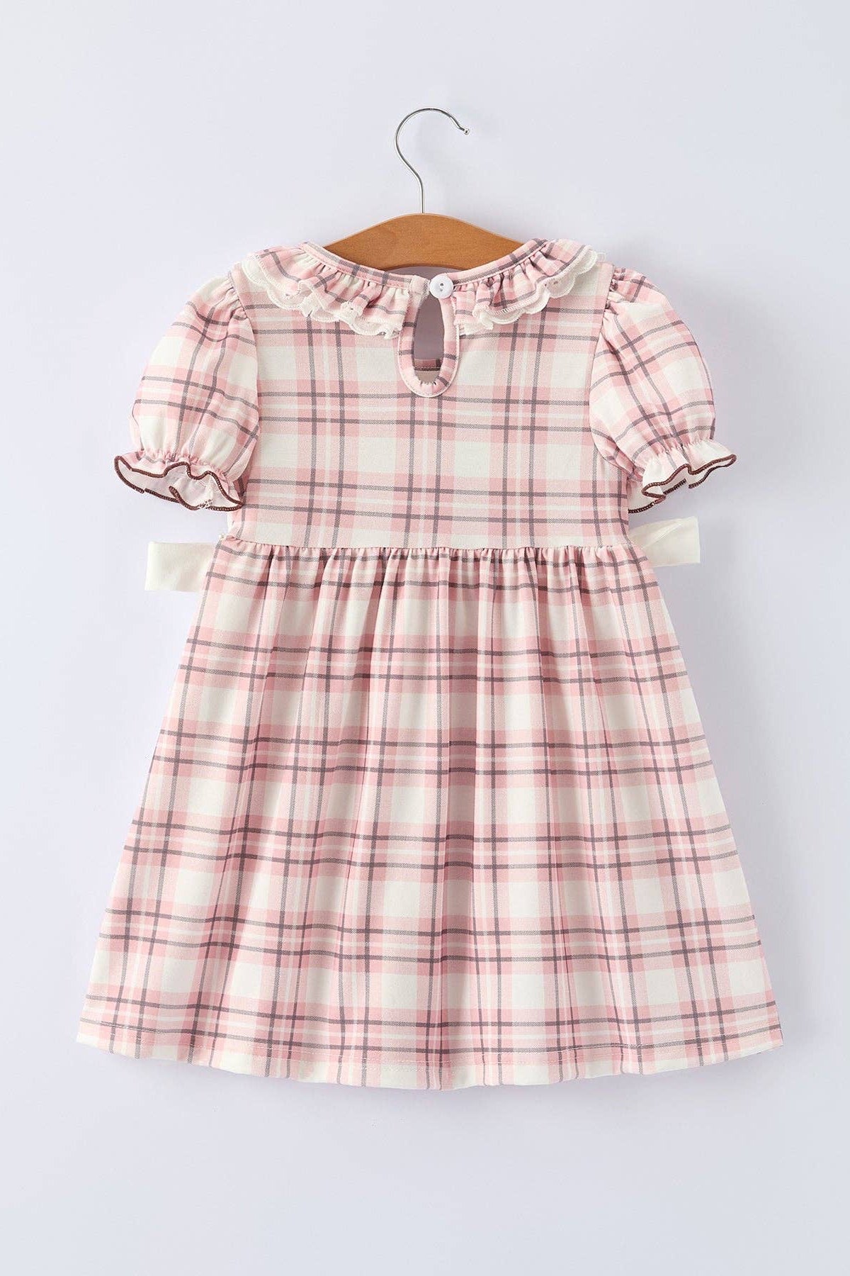 Western Horse Embroidered Girls Dress