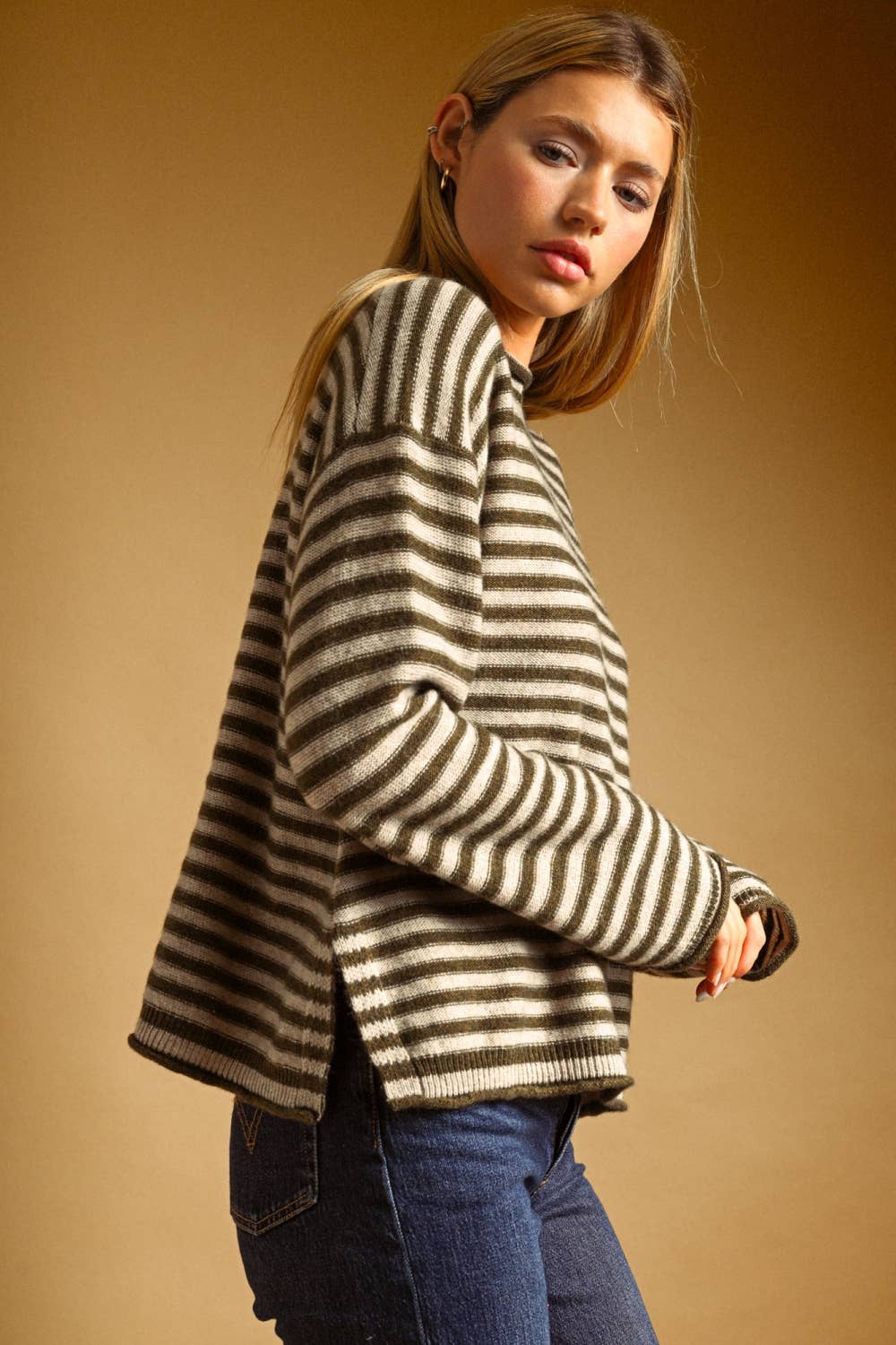Shelly Striped Top