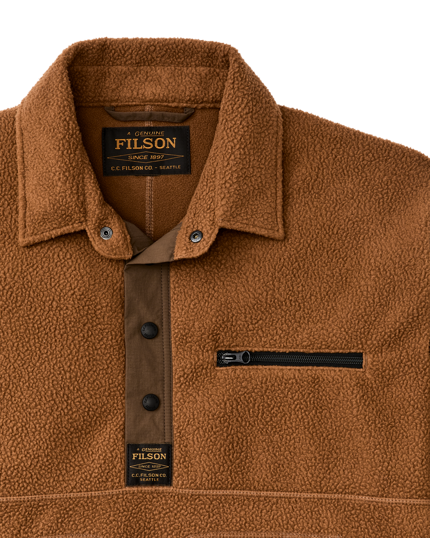 Filson Mens Pile Fleece Pullover