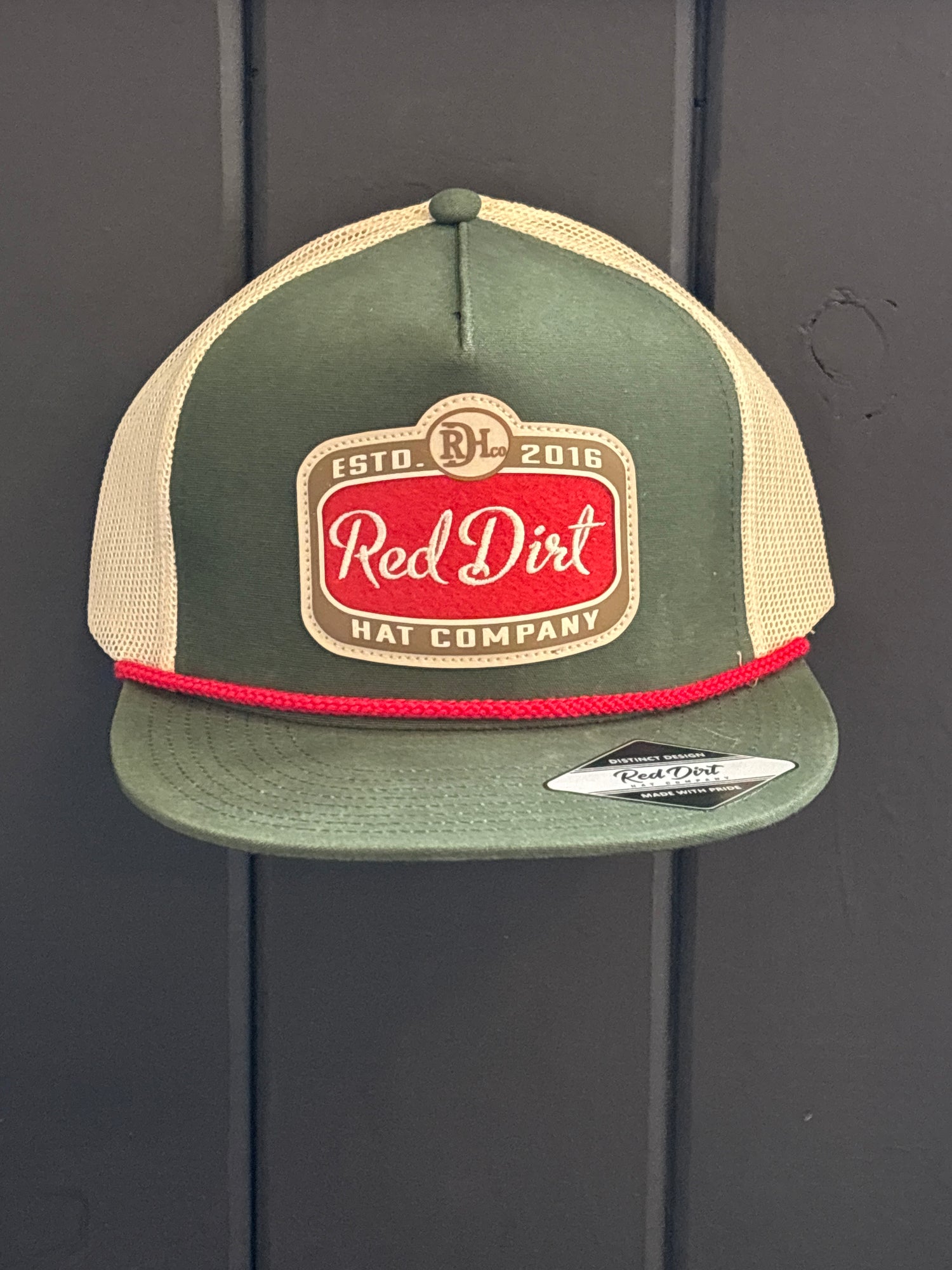 Red Dirt Gitty Up Hat Green