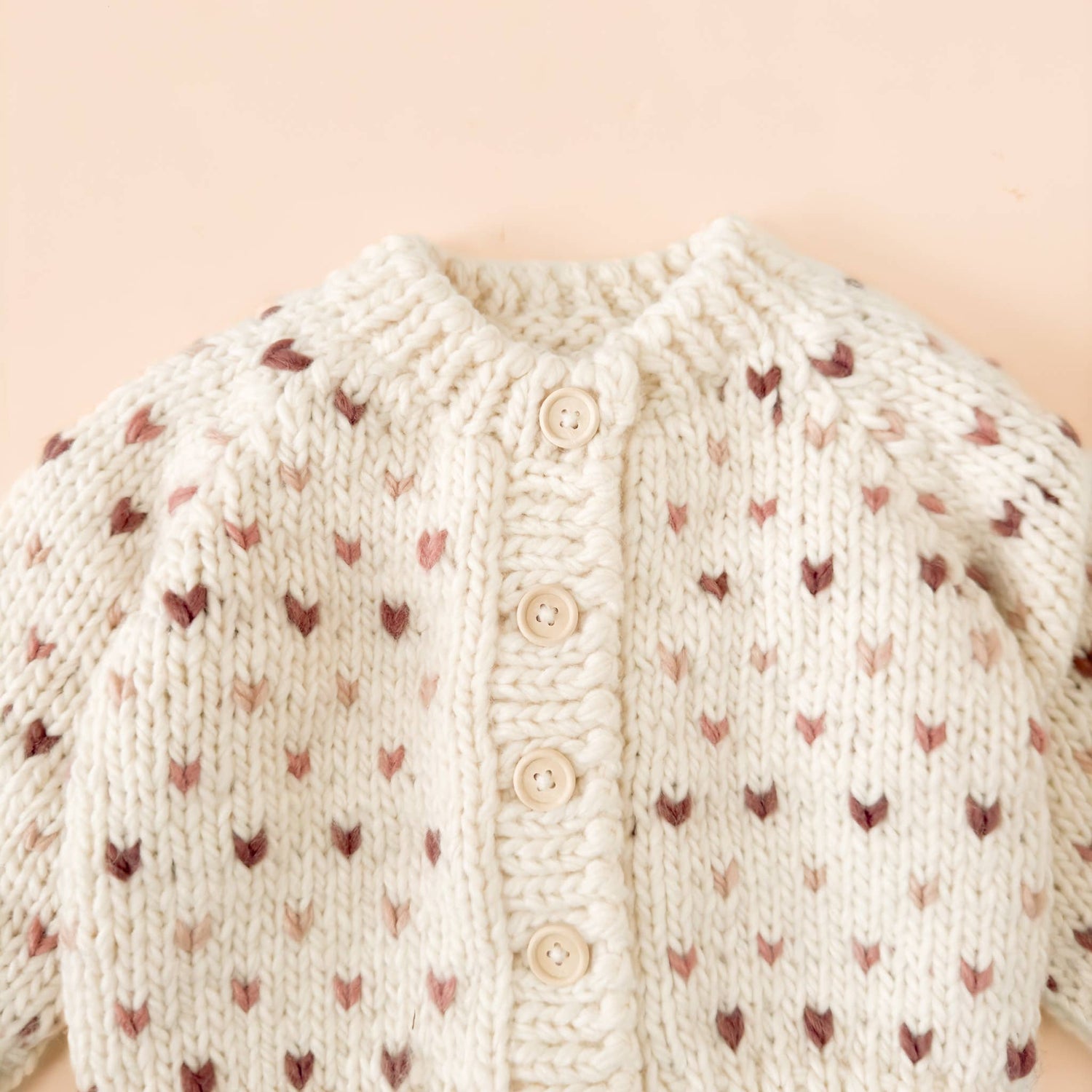 Sawyer Hearts Baby Infant Cardigan