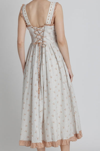 Amber Floral Midi Dress