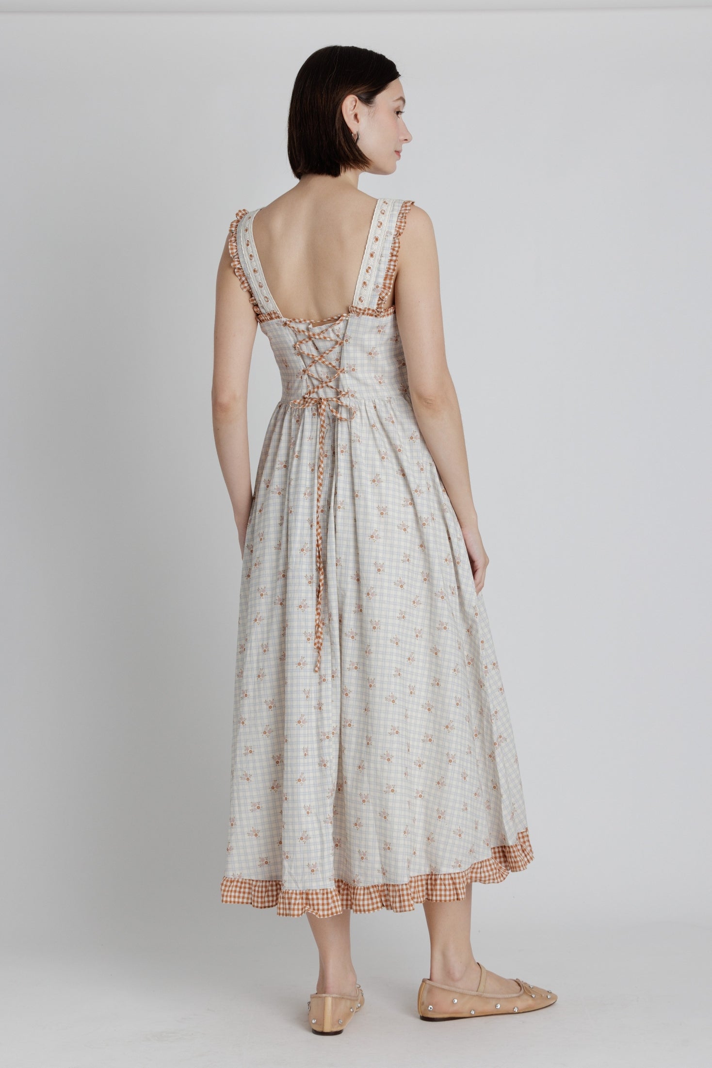 Amber Floral Midi Dress