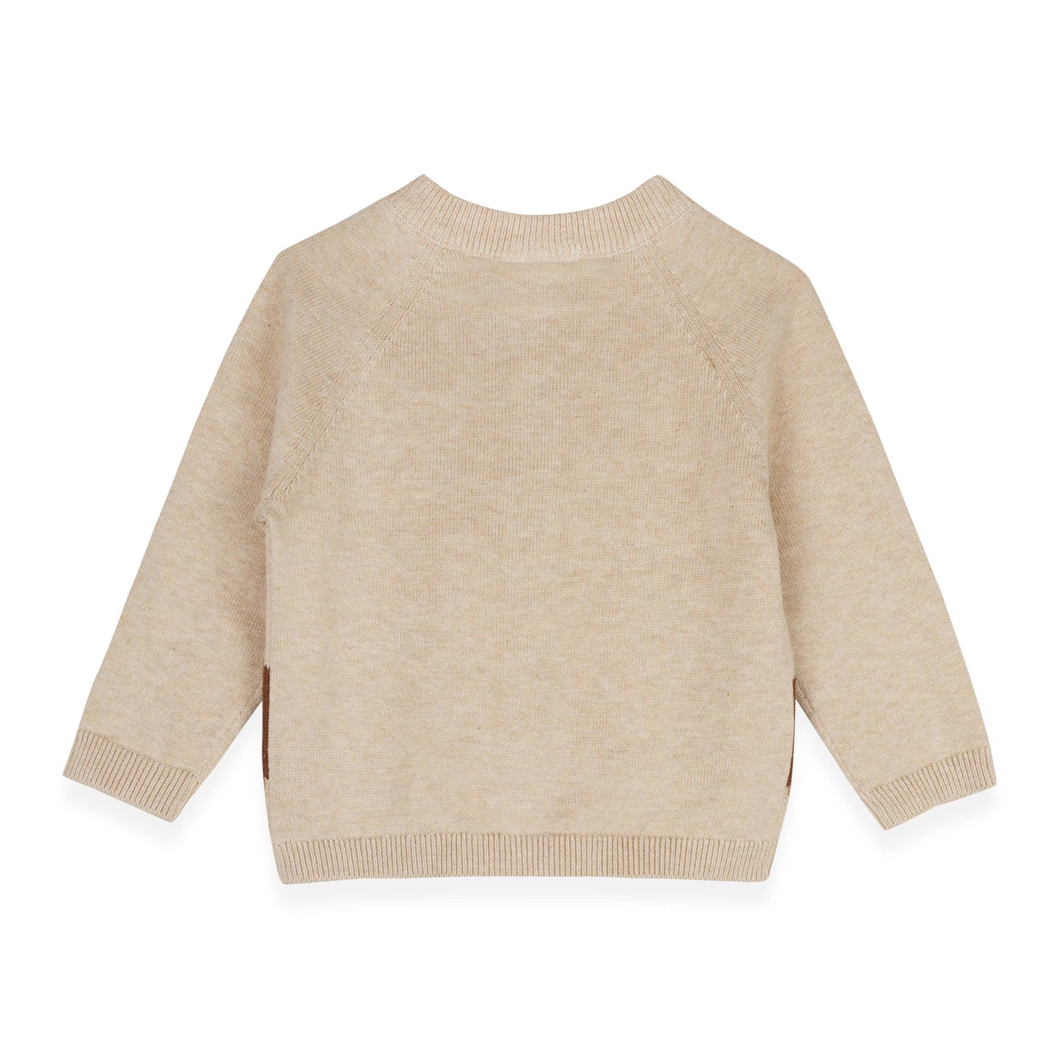 Horse Jacquard Baby Cardigan
