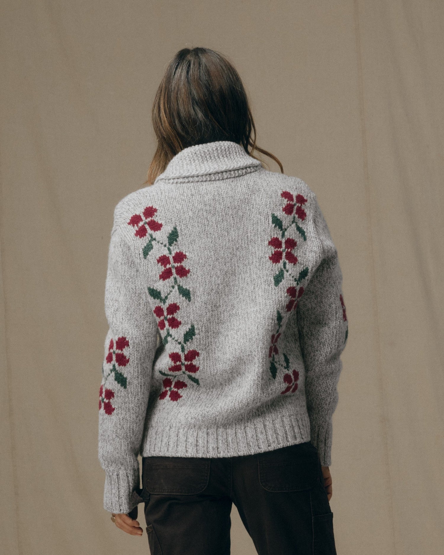 Filson Womens Zippered Wool Sweater