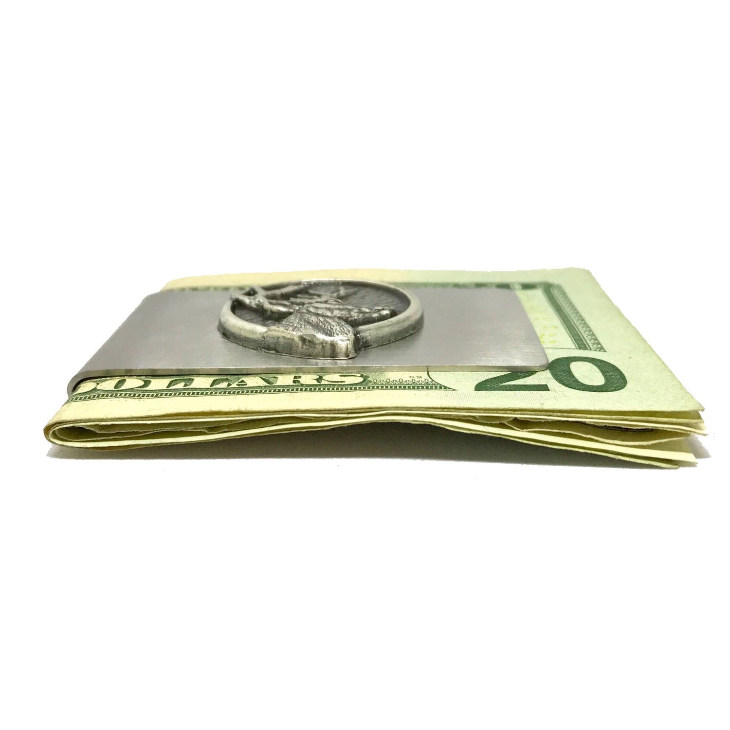 Bass Fishing Money Clip