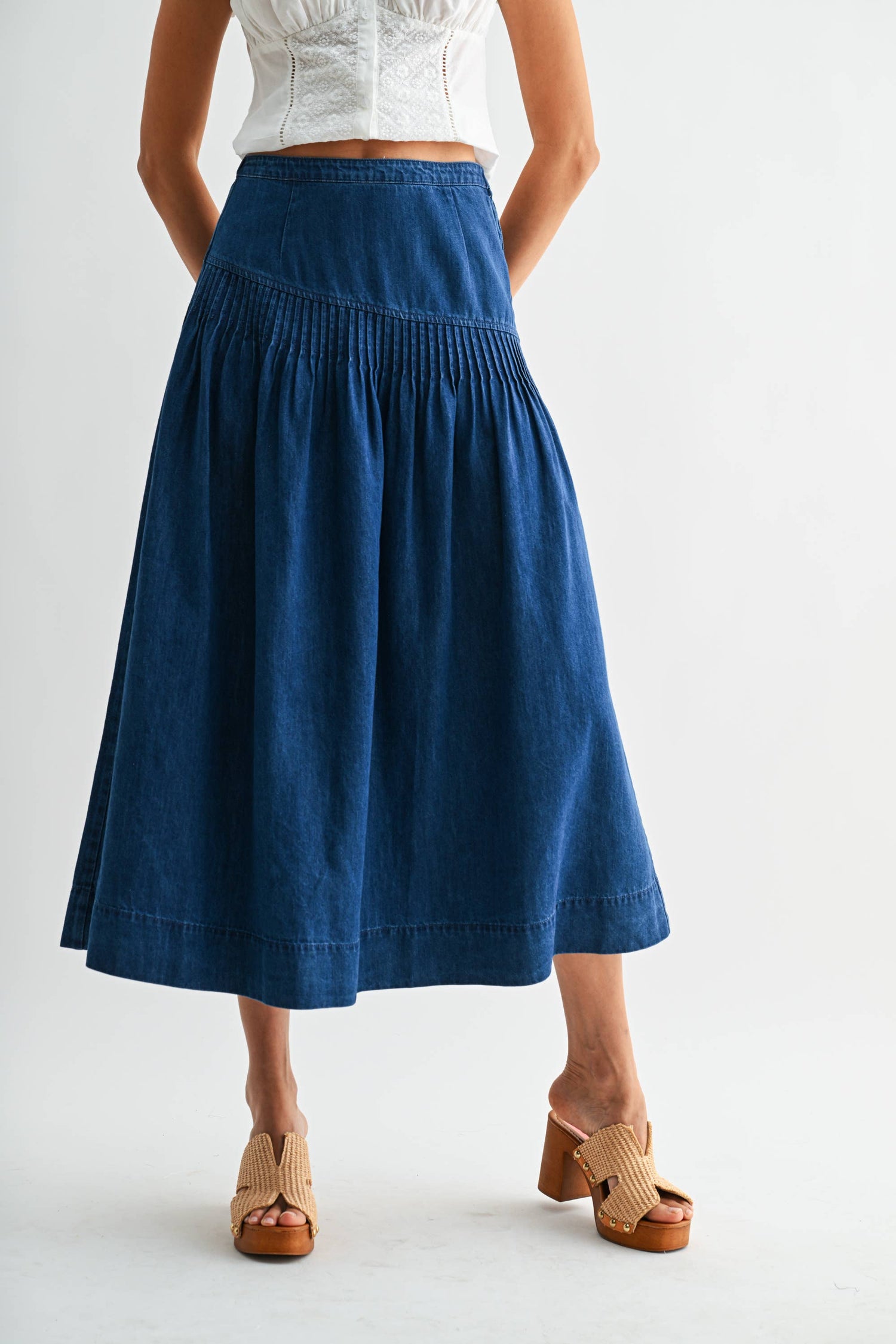 Kiera Denim Skirt