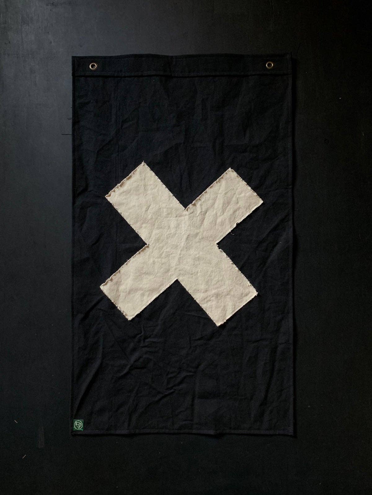 Black X Flag